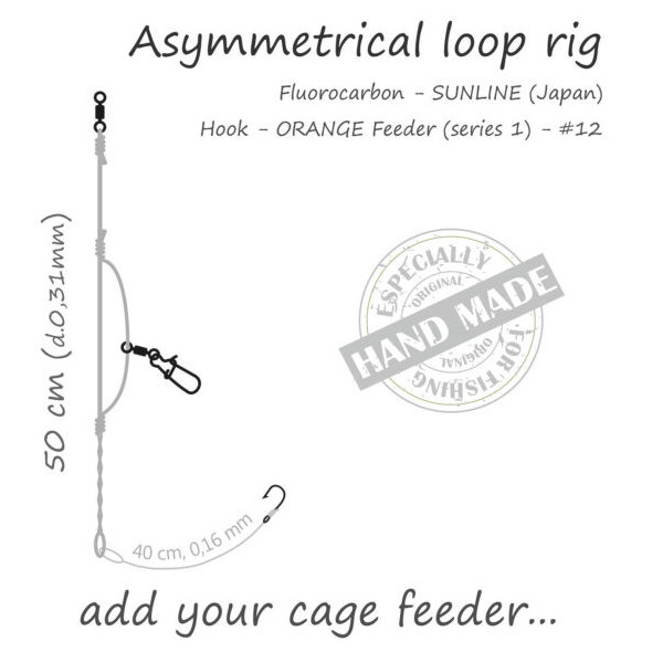 Life-Orange Feeder Rig Asymmetrical Loop sin Feeder
