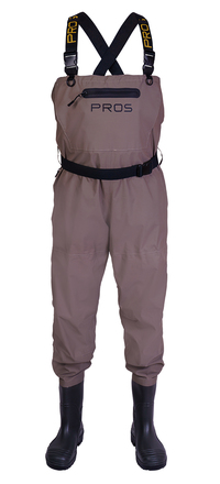 PROS Breathable Chest Waders SB04 Air Olive Traje de Vadeo