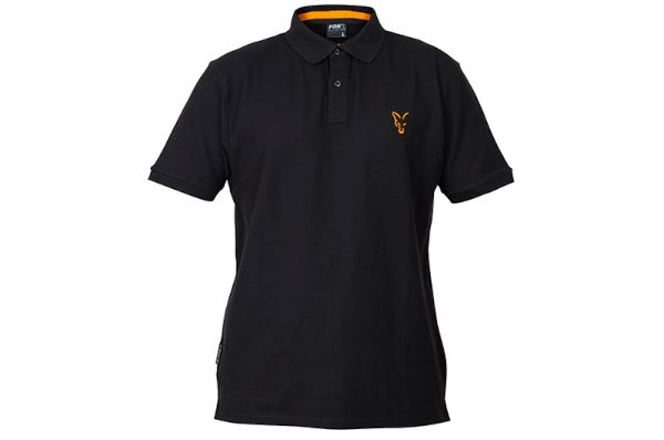 Fox Collection Black/Orange Polo Shirt