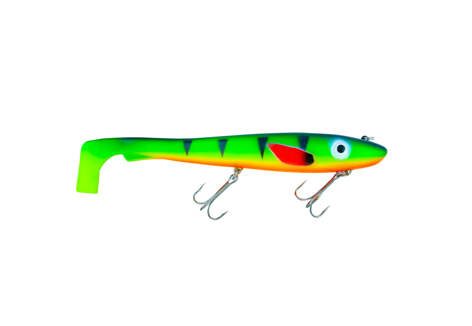 Svartzonker Big McRubber "The Wire" Shad 25,5 cm (170 g) - Fire Tiger