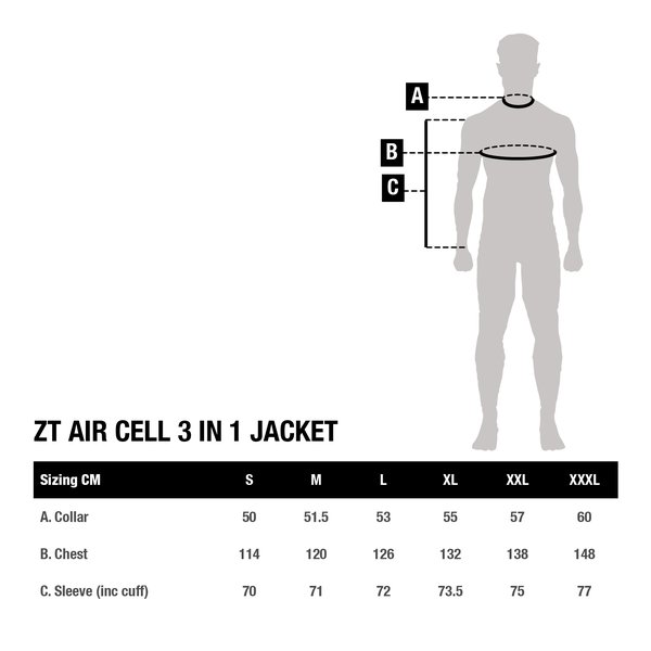 Nash ZT Air Cell 3 in 1 Chaqueta