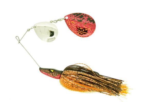 Molix Pike Spinnerbait - Double Colorado Red Tiger
