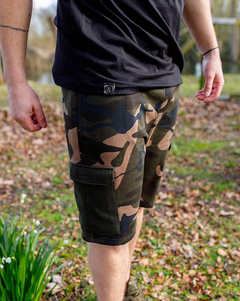 Fox LW Camo Jogger Pantalón de Pesca Corto