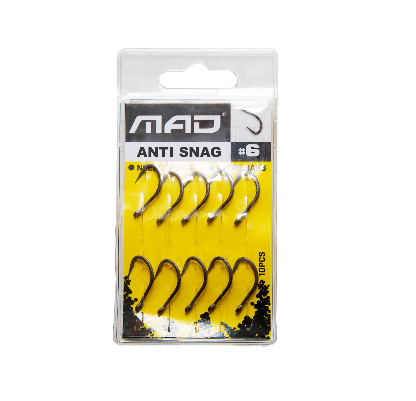 MAD Carp Hook Pack (50 anzuelos afilados para carpa)