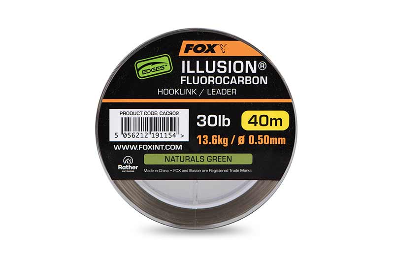 Fox Edges Illusion Fluorocarbon 40 m Naturals Green