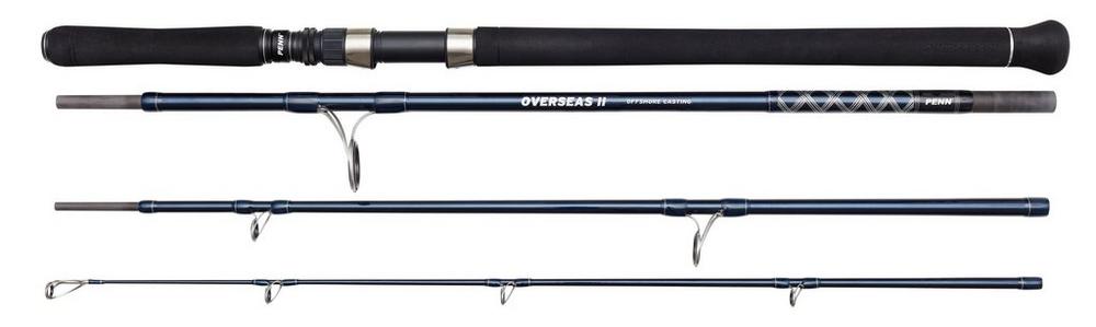 Penn Overseas II Offshore Casting Caña para Playa (4-Partes)