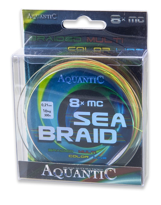 Aquantic 8x MC Sea-Braid 300m multicolor