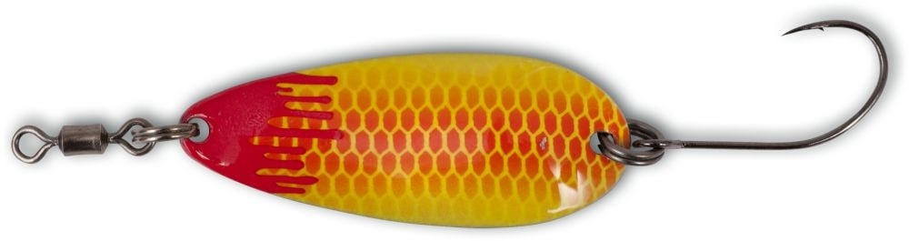 Magic Trout Bloody Shoot Spoon Cucharilla 3,5cm (3g) - Red/Yellow