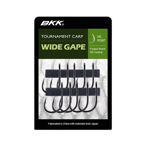 BKK Wide Gape Feeder/Anzuelo para Carpa (10 pzas.)