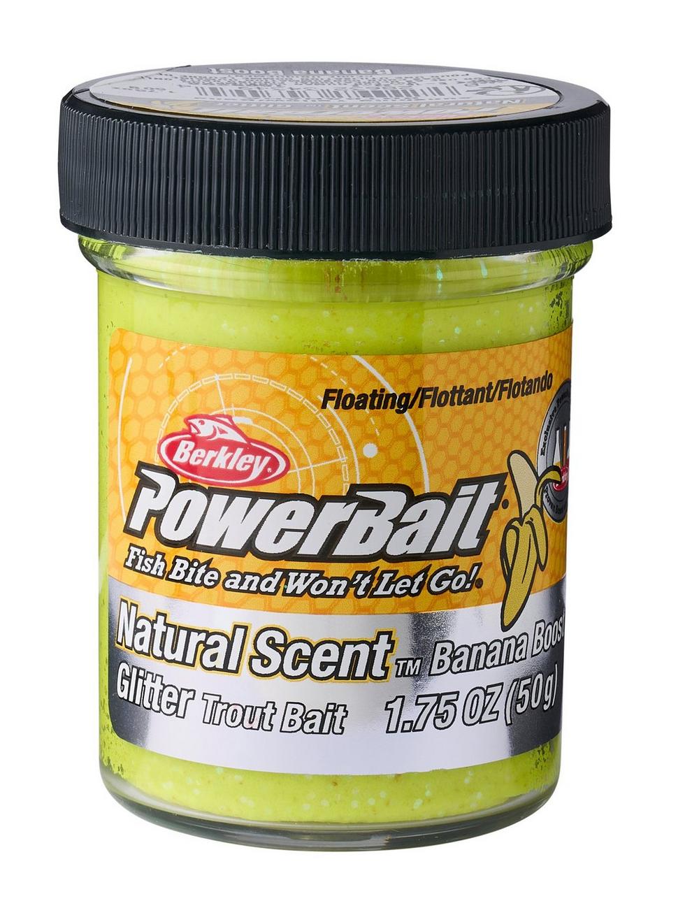 Berkley PowerBait Trout Bait Fruits Cebo para Trucha (50g) - Sunshine Yellow