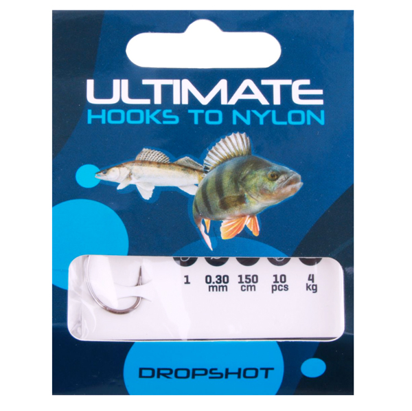 Predator Lure Box 3 (98-piezas) - Ultimate Dropshot Rig size 2 Fluorocarbon 0,25mm 150cm