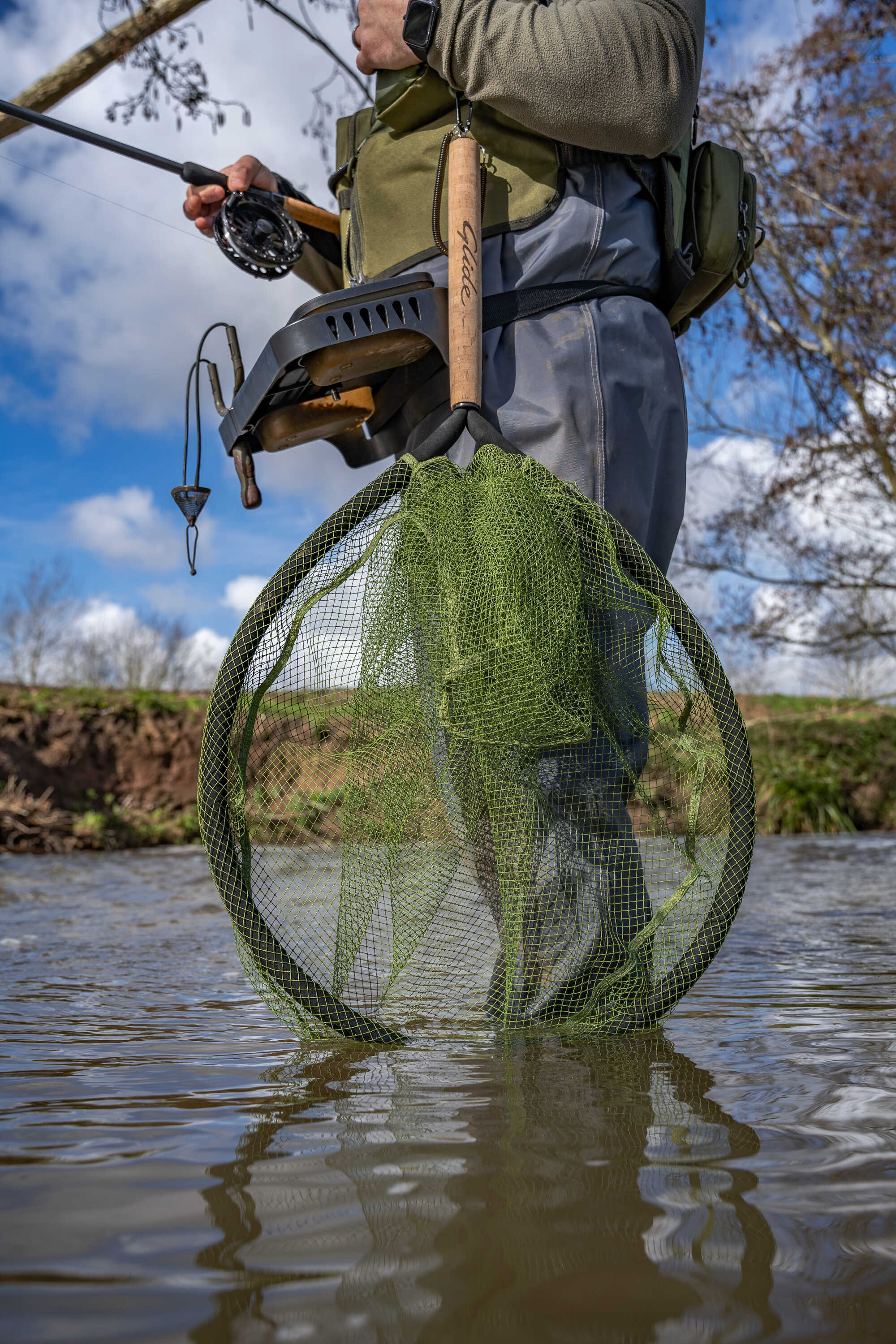 Korum Glide Red de Vadeo de Látex 26"