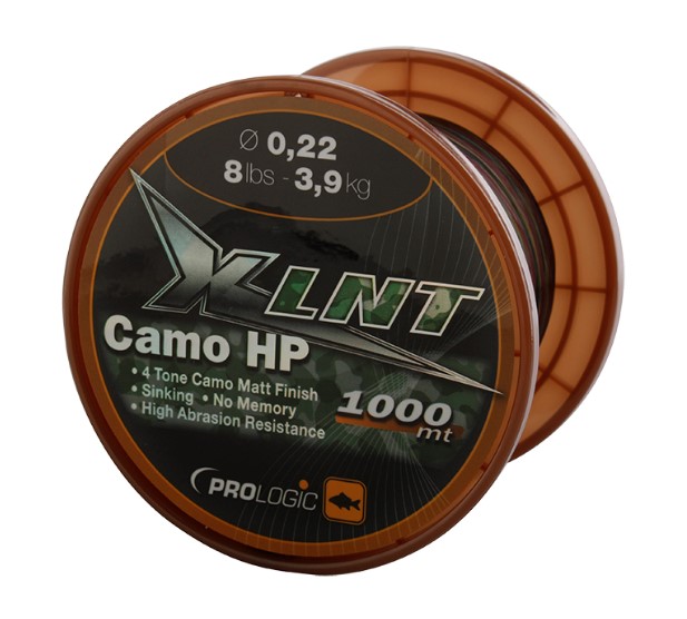 Prologic XLNT HP Camo Línea de Pesca de Nailon (1000 m)