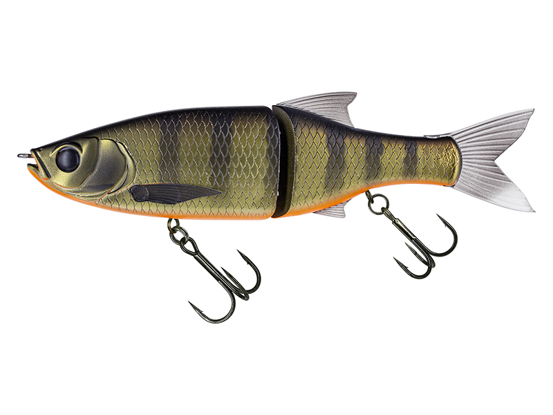 Molix Glide Bait 130 Swimbait de Hundimiento Lento 13cm (30 g) - Dark Gill Orange Belly