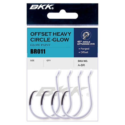 BKK Glow Heavy Anzuelo Circular