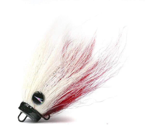 VMC Mustache Rig Ghost Bucktail Jighead Sin Plomo