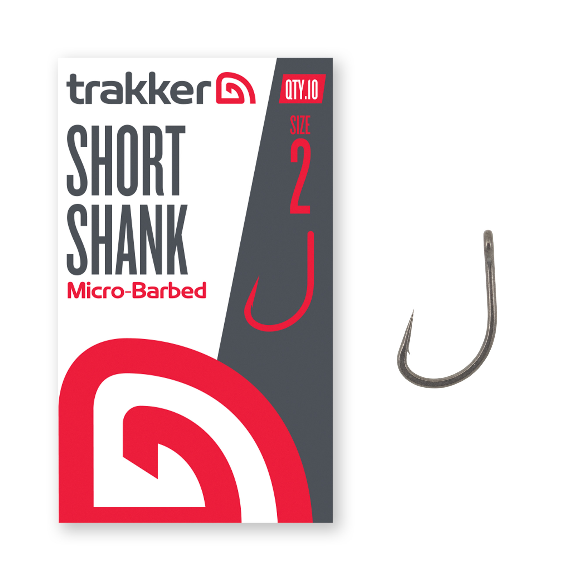 Trakker Short Shank Hooks Barbless (10 piezas)