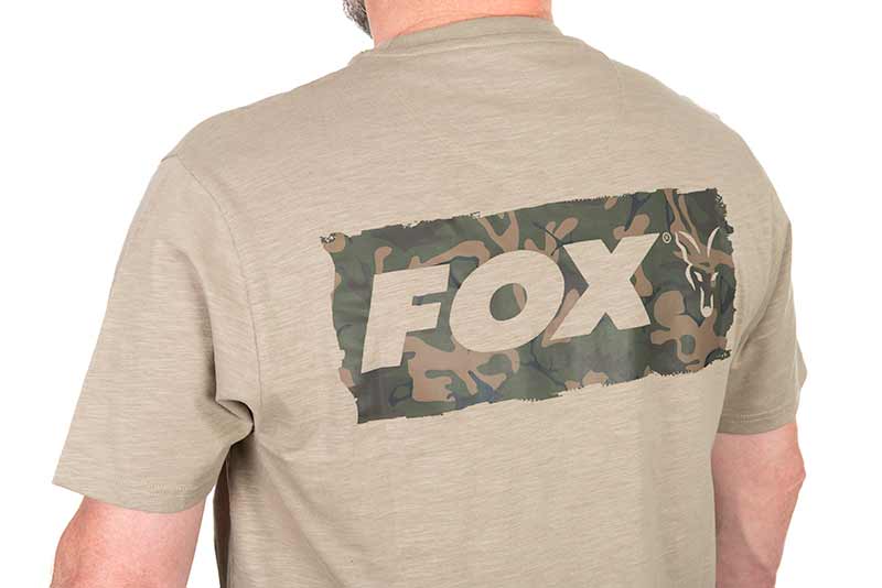 Fox LTD LW Camiseta Khaki con estampado grande