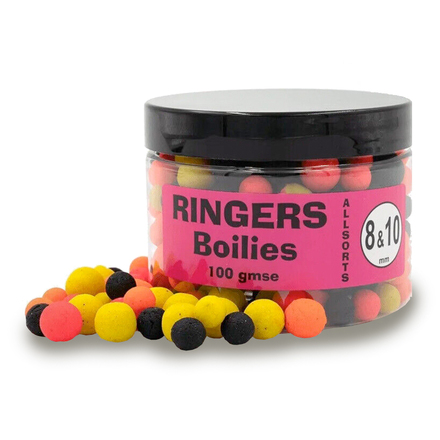 Ringers Boilies para Pescado Blanco Allsorts 8mm & 10mm (100g)