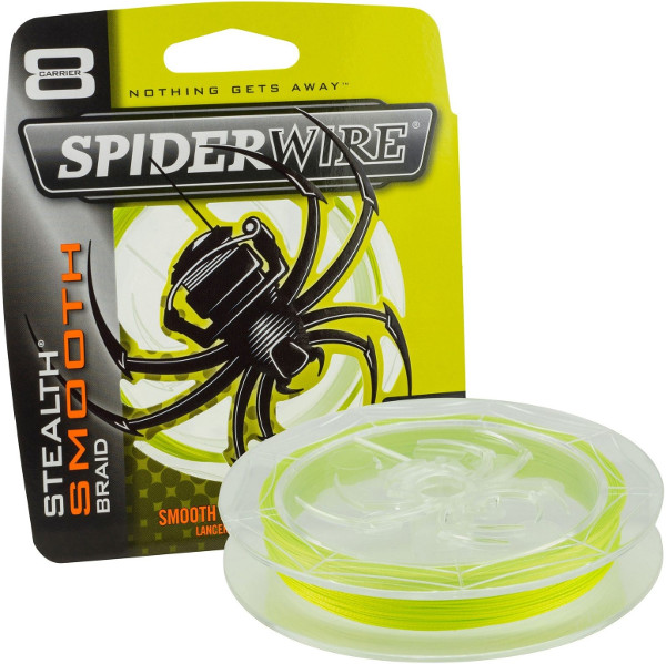 Spiderwire Stealth Smooth 8 Yellow Braid Línea Trenzada