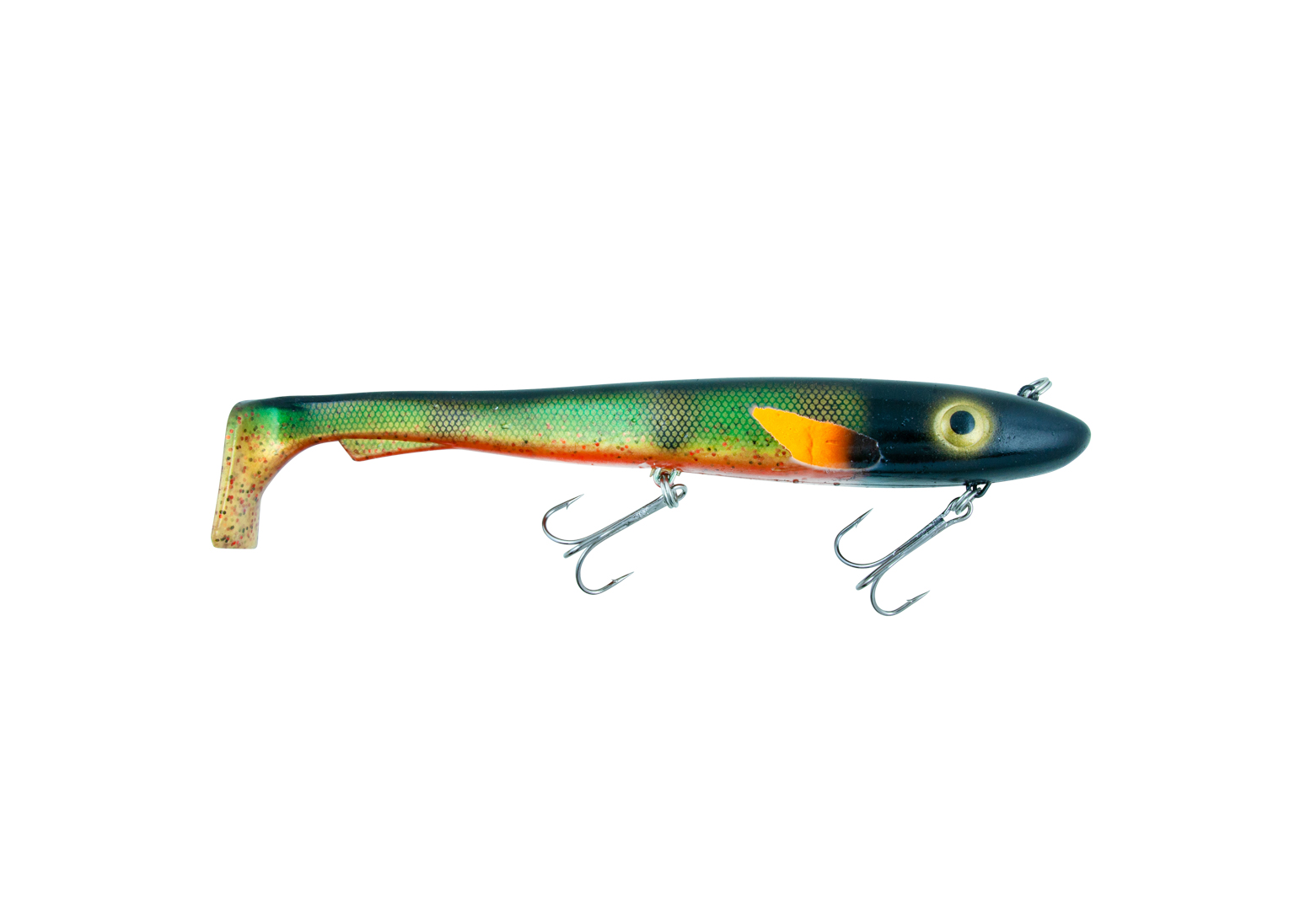 Svartzonker Big McRubber "The Wire" Shad 25,5 cm (170 g) - Old School Perch