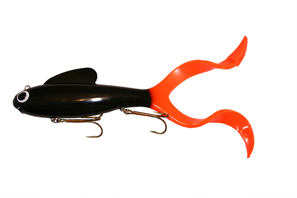 Musky Innovations Live Action Mojoe - Black/Orange