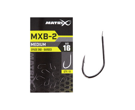 Matrix MXB-2 Punta de Pala con Púas Níquel Negro (10st)