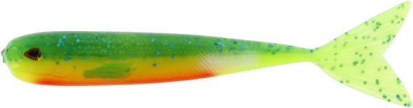 Westin Megateez V-Tail Shad 9cm (6 pcs) - Fireflake