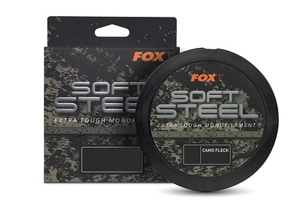 Fox Soft Steel Fleck Camo Mono Línea para Carpa (1000m)