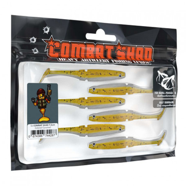 Combat Shad 7,5cm (6 piezas)