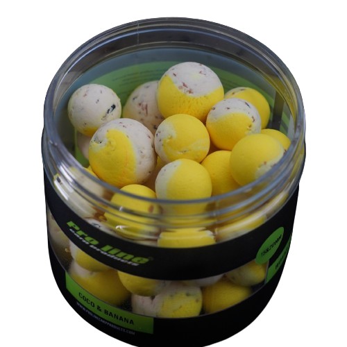 Pro Line Wonka's Coco & Banana 15&18mm Mixed Hookbaits (200ml)