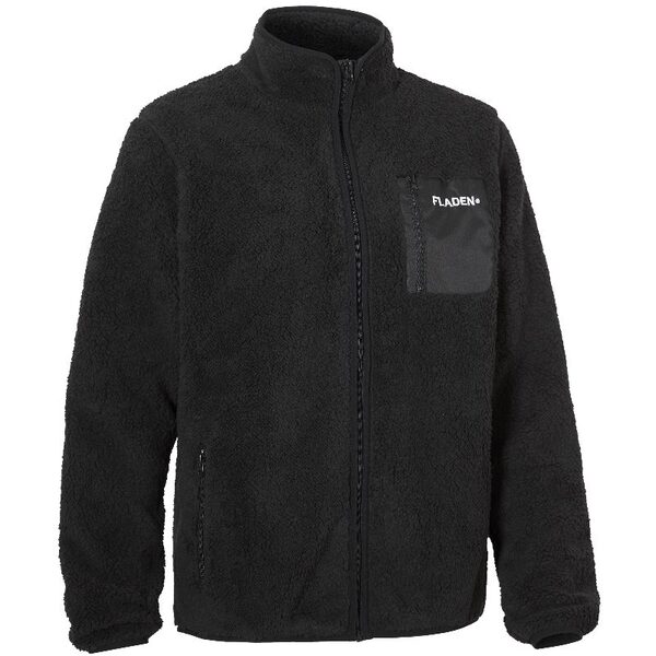 Fladen Sheep Fleece Jack Black Chaqueta de Pesca