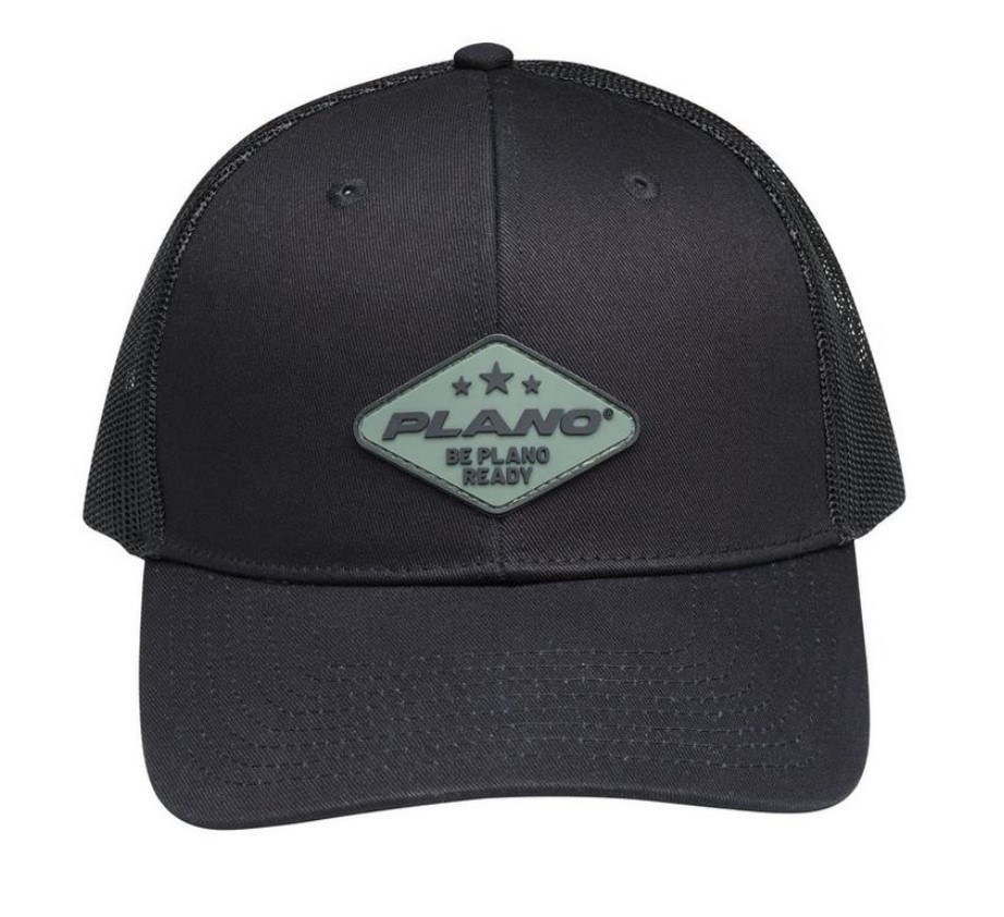 Plano Plano Gorra Trucker Negra