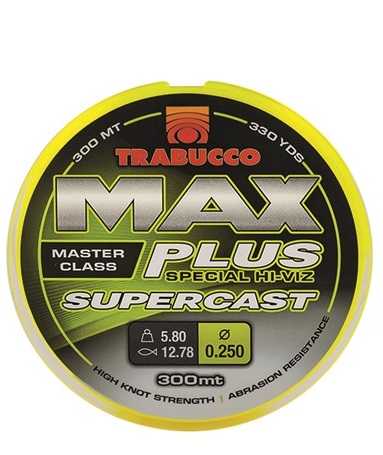 Trabucco Max Plus Line Supercast Línea Nylon (300m)