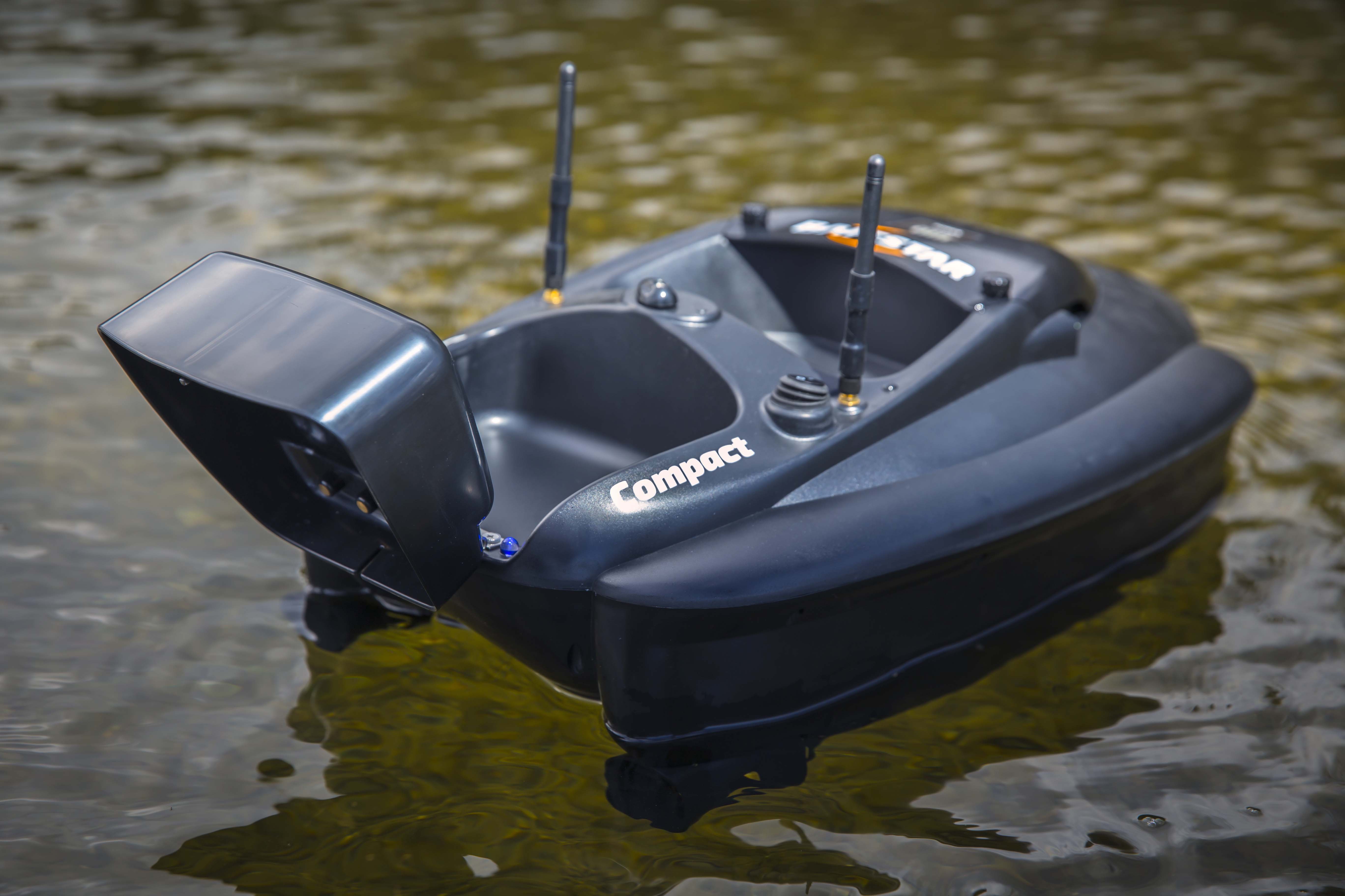 BaitStar Voerboot Compact Black + Sonartab Sonda