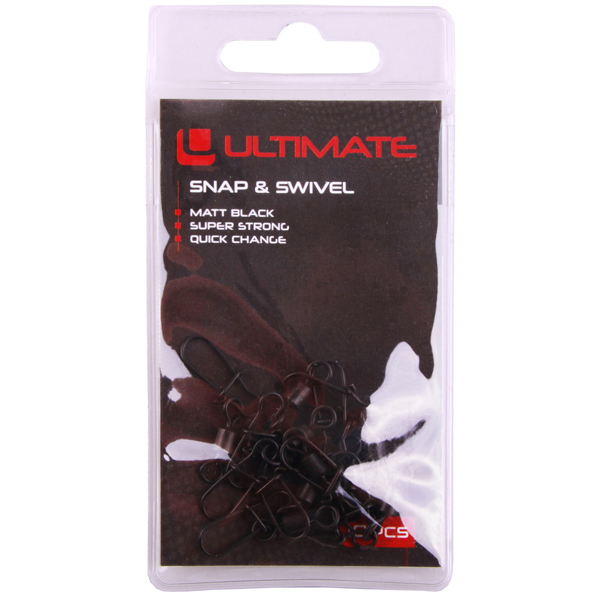 Ultimate Quick Snap and Swivel - 10pzs