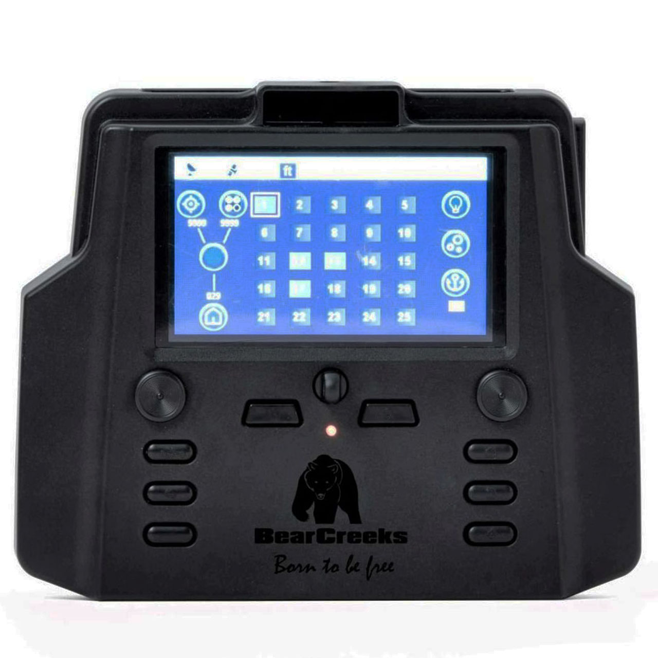 BearCreeks iPilot15 Bote de Cebado Camo + GPS Autopilot