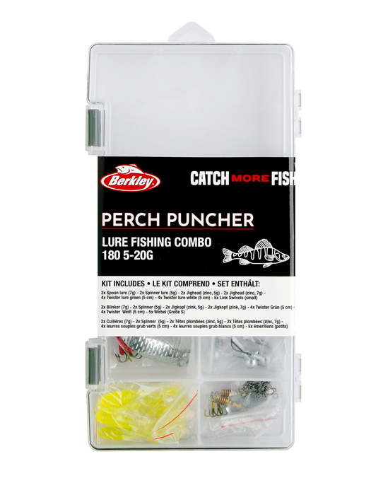 Berkley CMF Perch Puncher CB Set de Caña Spinning 1,80m (5-20g) (Inc. señuelo)