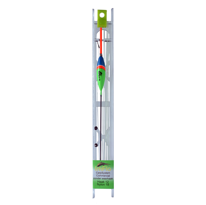ImFlo Karper Commercial Pole Rig - Anzuelo tamaño 12/ Espesor de Línea 0.18mm