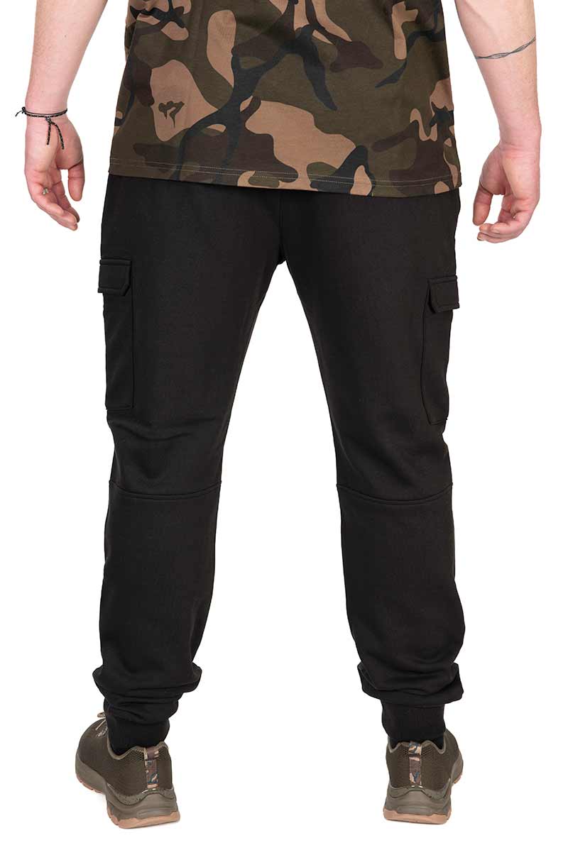 Fox LW Black/Camo Combat Joggers Pantalón de Pesca