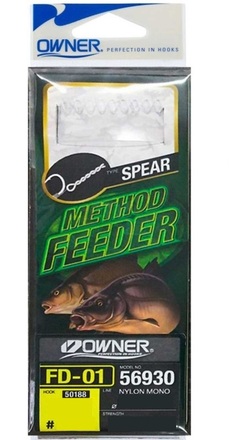 Owner 50188-FD01 Spear Feeder Bajo de Línea (10cm) (6 piezas)