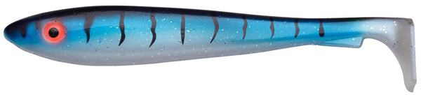 Svartzonker McRubber Shad 17 cm, 3 piezas - C16 - UV Pearl Mackerel