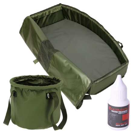 Angling Pursuits Cuna y Set para Carpa