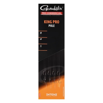 Gamakatsu Coarse King Pro Pole Bajo de Línea 15 cm (8 pzas.)