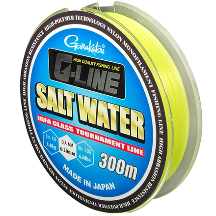 Gamakatsu G-Line Salt Water Fluo Amarillo 300m