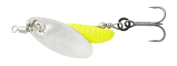 Savage Gear Grub Spinner #0 (2.2g) - Silver Yellow