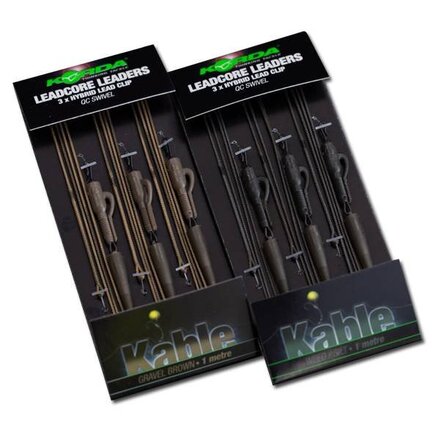 Korda Leadcore Líder-Hybrid Lead Clip QC Swivel