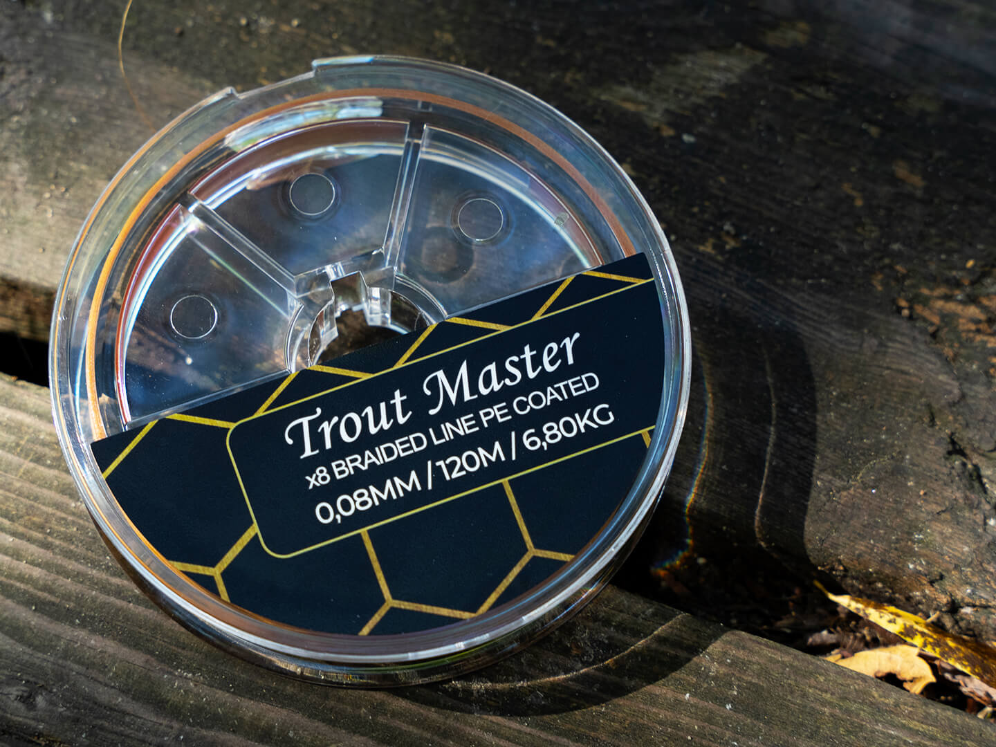 Spro Trout Master Fine Gold X8 PE Línea Trenzada (120m)