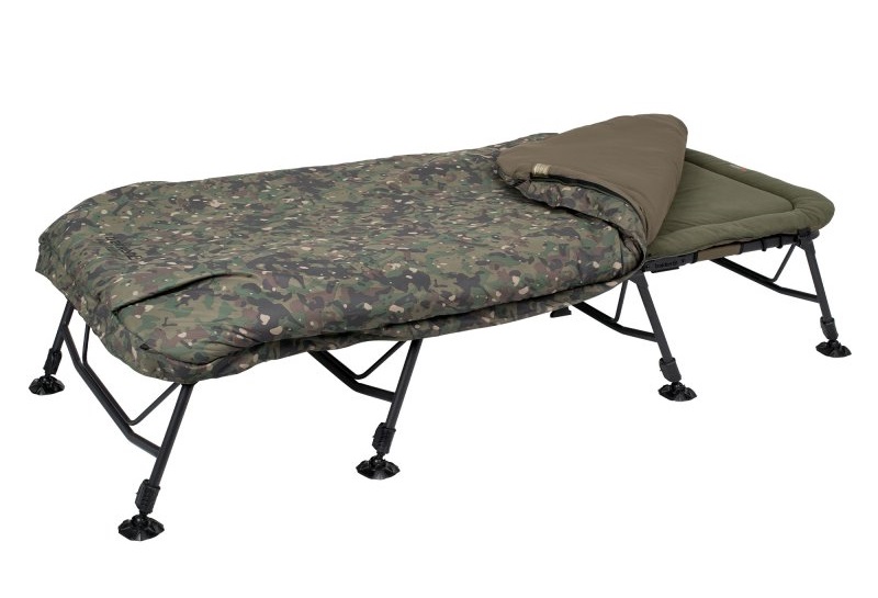 Trakker RLX 8 Sistema de Cama  Wide Camo Stretcher (Incl. Saco de Dormir)