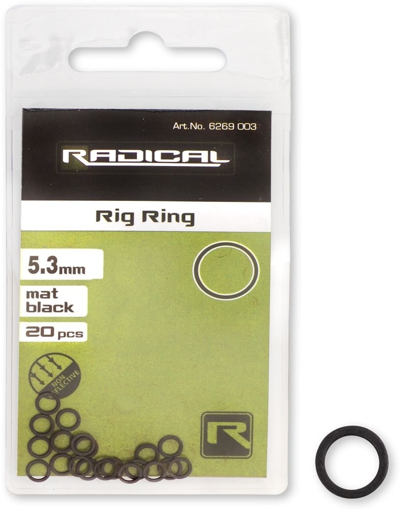 Radical Rig Ring Mat Black (20 piezas)